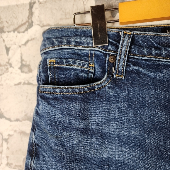 Banana Republic High Rise Straight Button Fly Ankle Cropped Jeans Size 29 - Picture 9 of 16